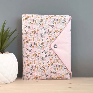 Protège carnet de santé bébé - Miss Fleur de Lune