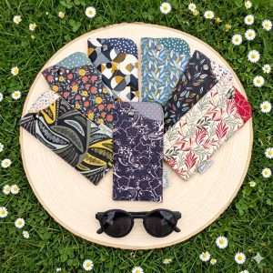 Etui à lunettes souple de la collection d'accessoires pour le sac à main de femme original